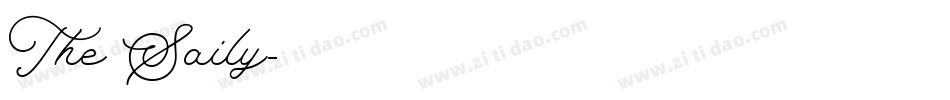 The Saily字体转换